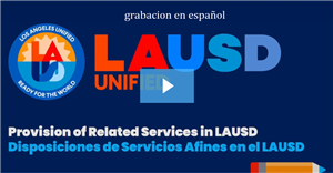 Related Services Spanish Recording